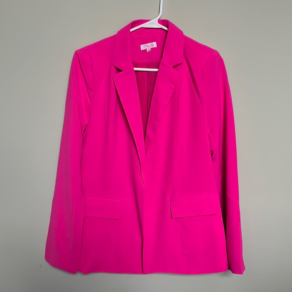 Pink blazer